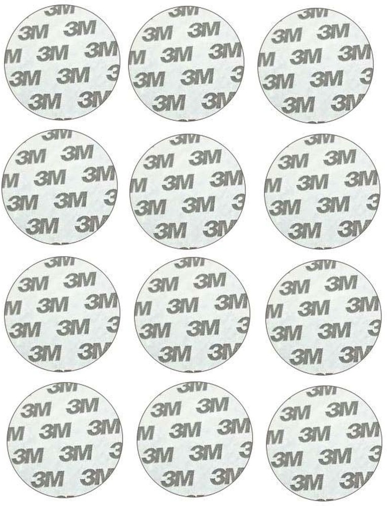 Black & White ~ 3M EVA DOUBLE SIDED FOAM PADS ~ 60mm x 40mm ~ Self Adhesive  Tape