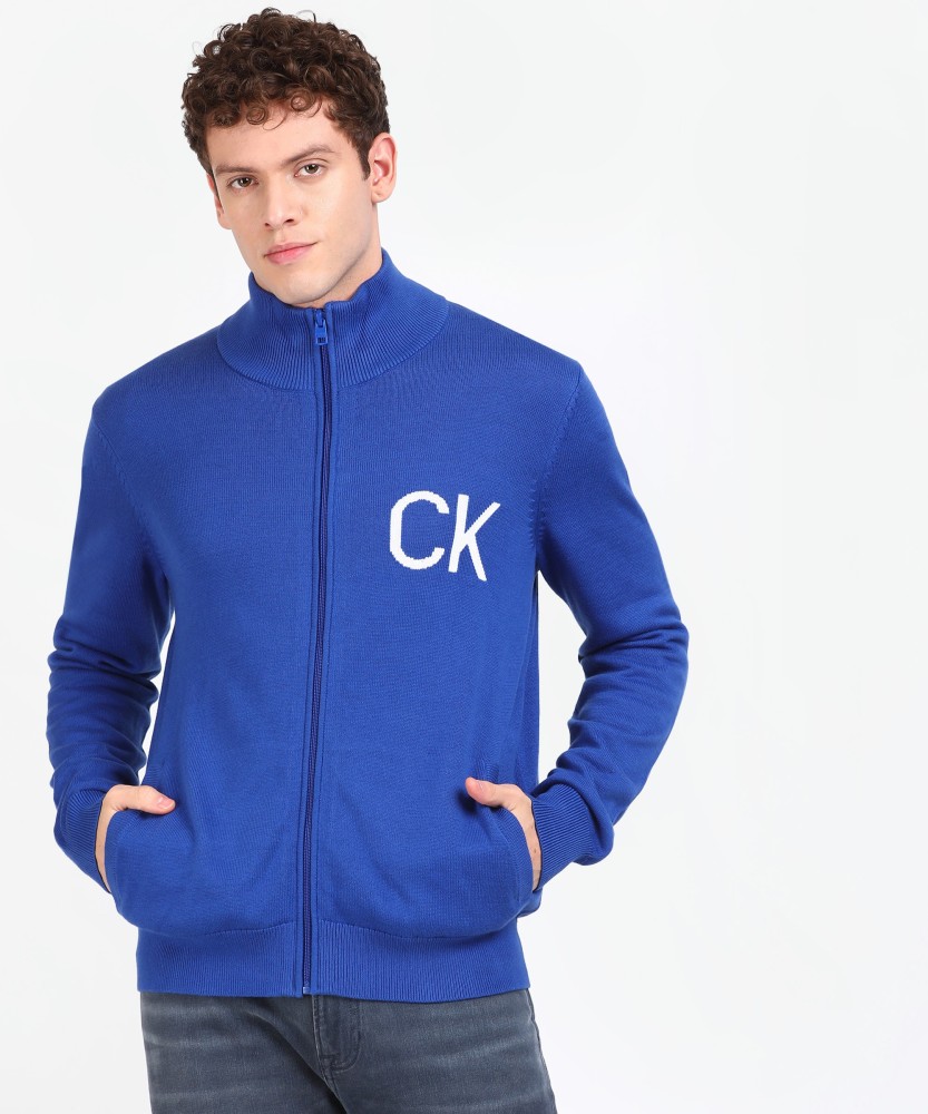 Calvin klein hotsell royal blue jacket