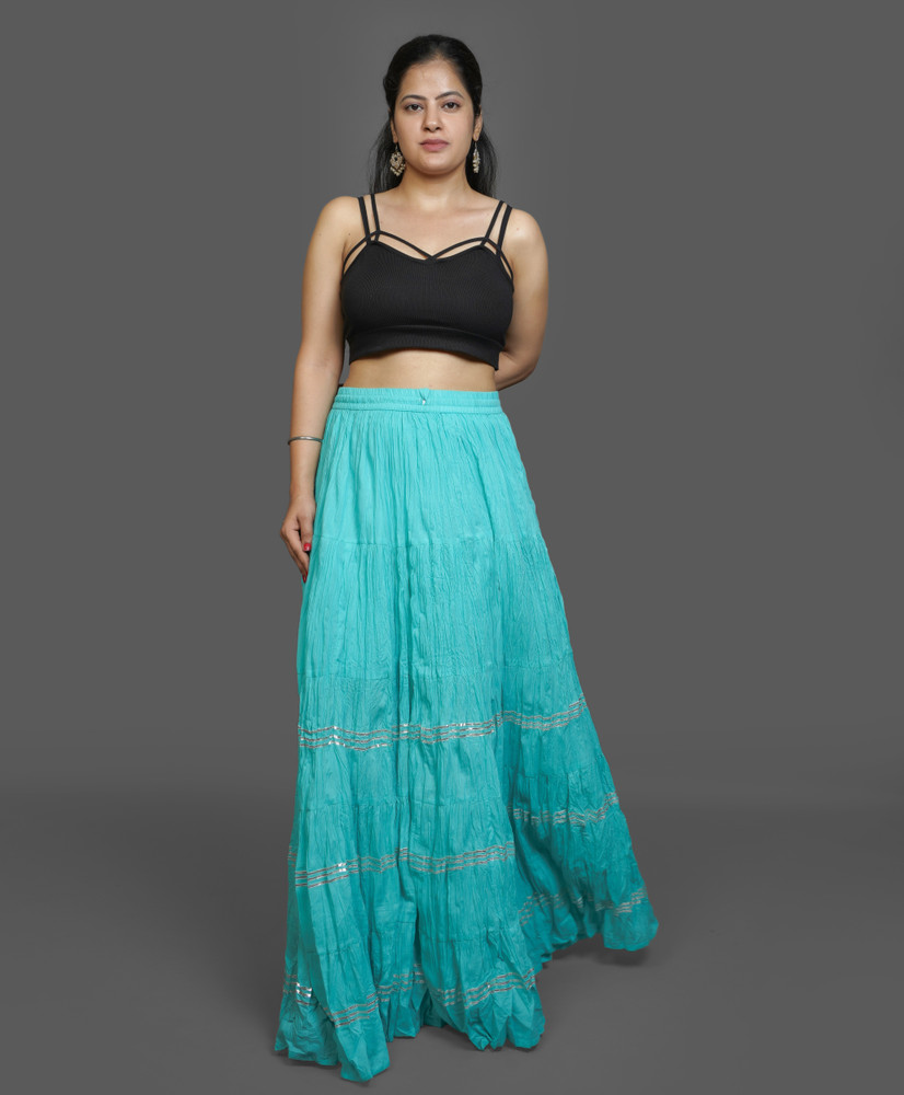 Light blue skirt cotton deals