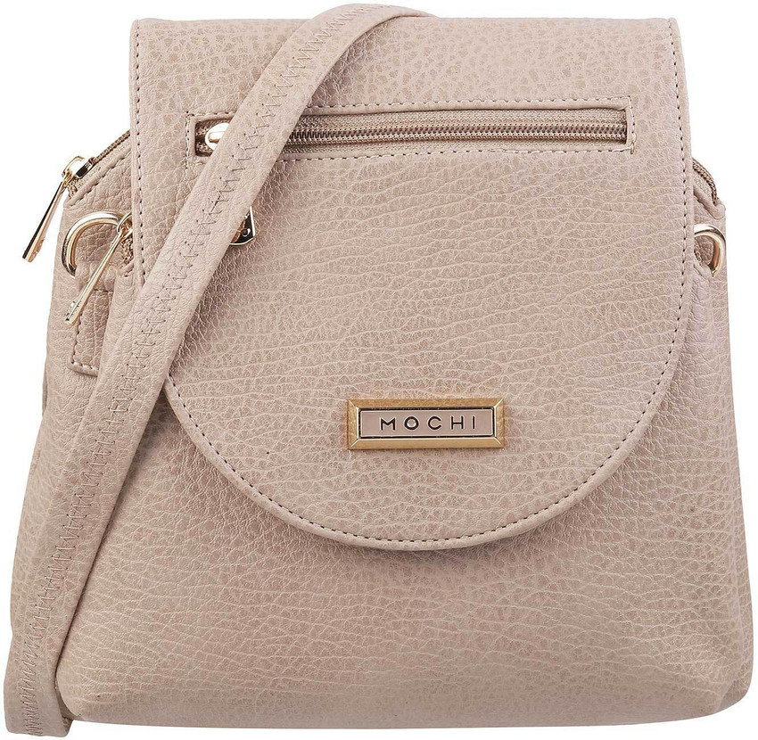 MOCHI Beige Sling Bag 66 6674 Beige 20 Beige Price in India
