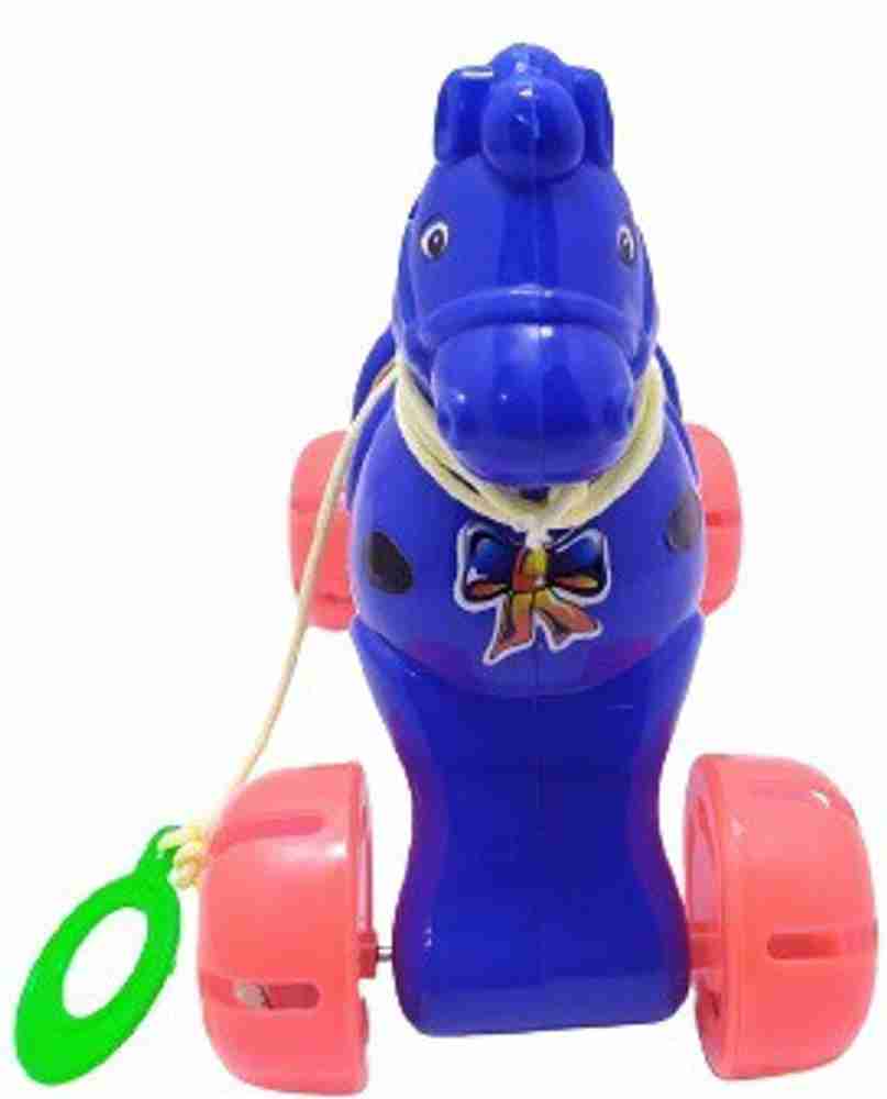 Quinergys Rolling Horse Toy For Baby Kids Rolling Horse Toy