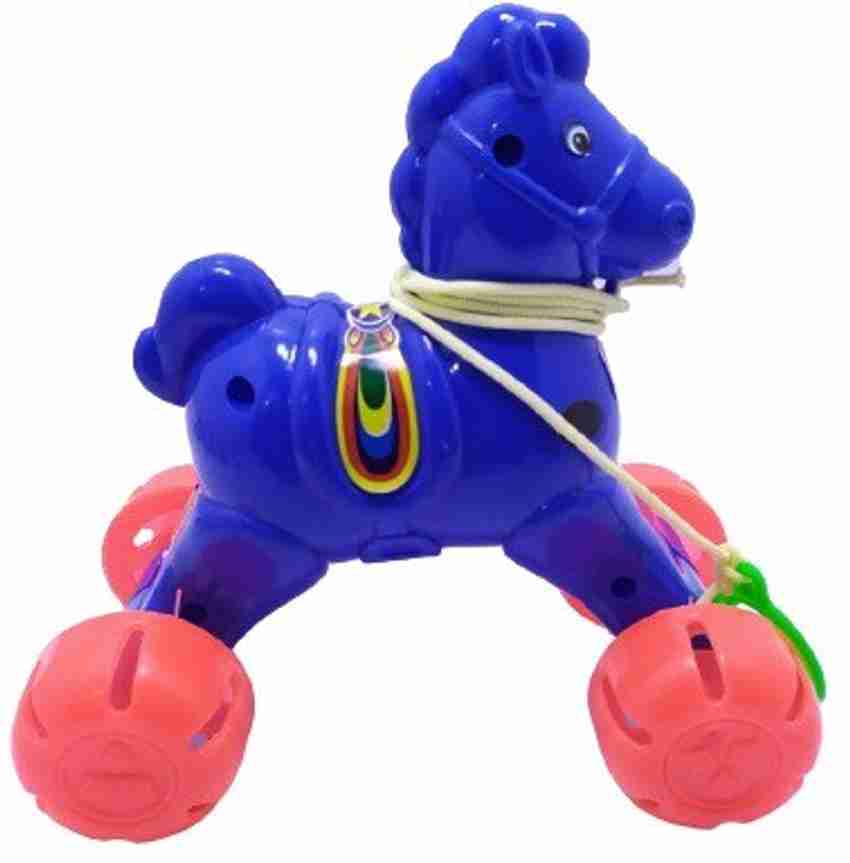 Quinergys Rolling Horse Toy For Baby Kids Rolling Horse Toy