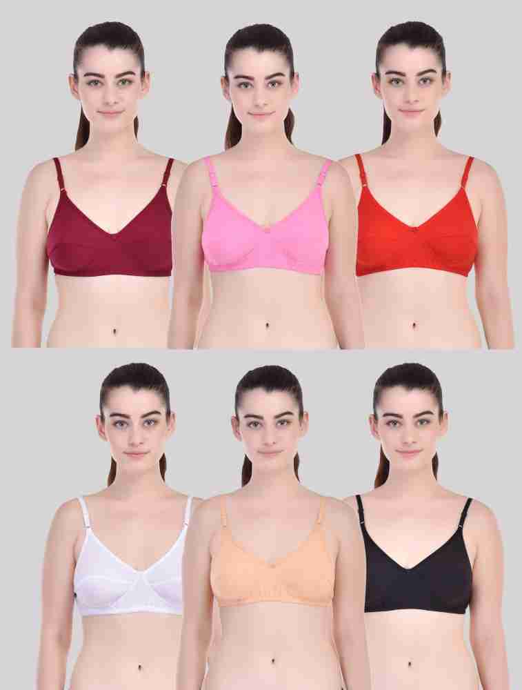 59% OFF on Yes Beauty Women Full Coverage Bra(Multicolor) on