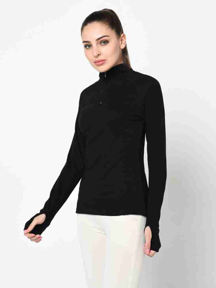 high neck t shirt flipkart