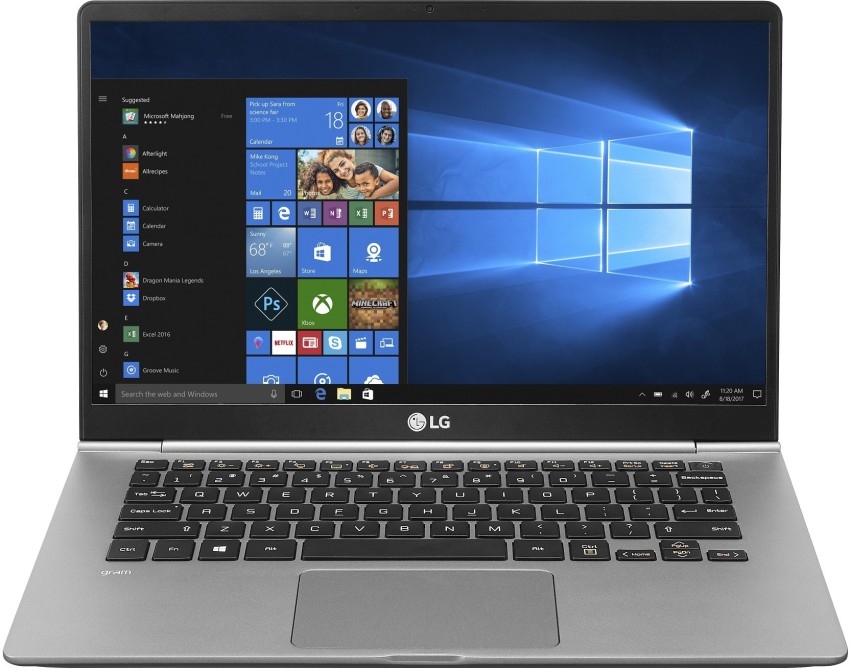 LG Gram Intel Core i5 8th Gen 8265U - (8 GB/256 GB SSD/Windows 10 Home)  Gram 14Z990 Thin and Light Laptop