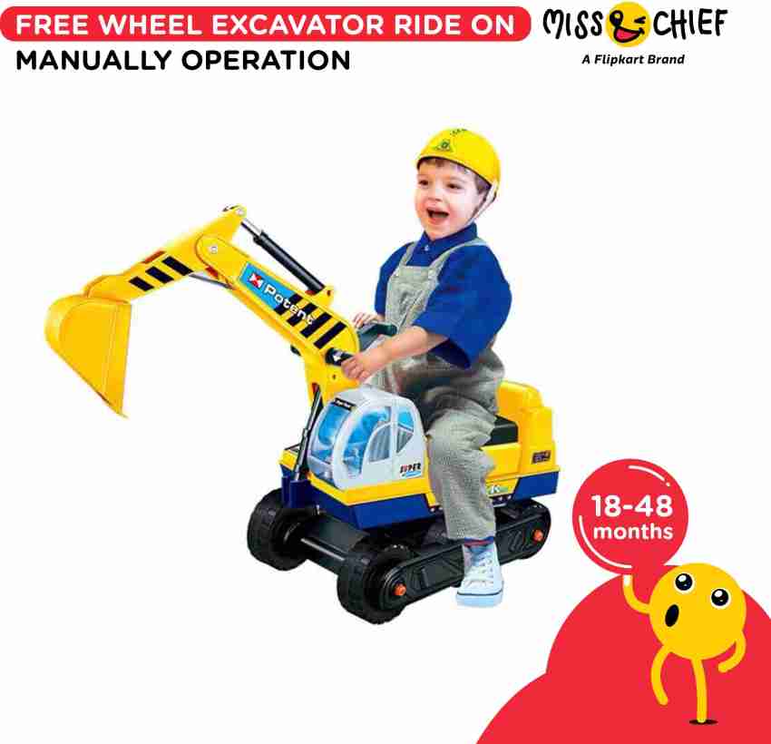 Fisher price best sale ride on excavator