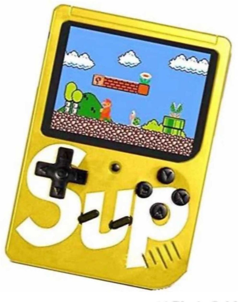 NIKS Yellow LED Screen USB Rechargeable SUP Classic Video Game 500 GB with  Games Included:Super Mario, Dr Mario, Turtles, FIFA14, And other 400 Games  Price in India - Buy NIKS Yellow LED