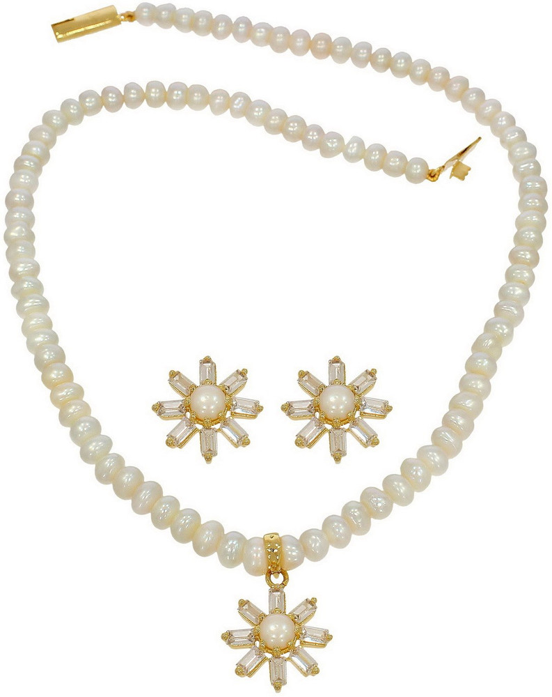 Flipkart pearl necklace online