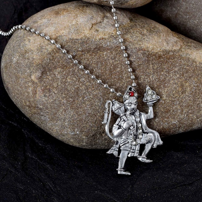 M Men Style Lord Ram Sita Religious Hindu God chain Locket Necklace Temple  Jewellery Rhodium Brass Pendant Price in India - Buy M Men Style Lord Ram  Sita Religious Hindu God chain