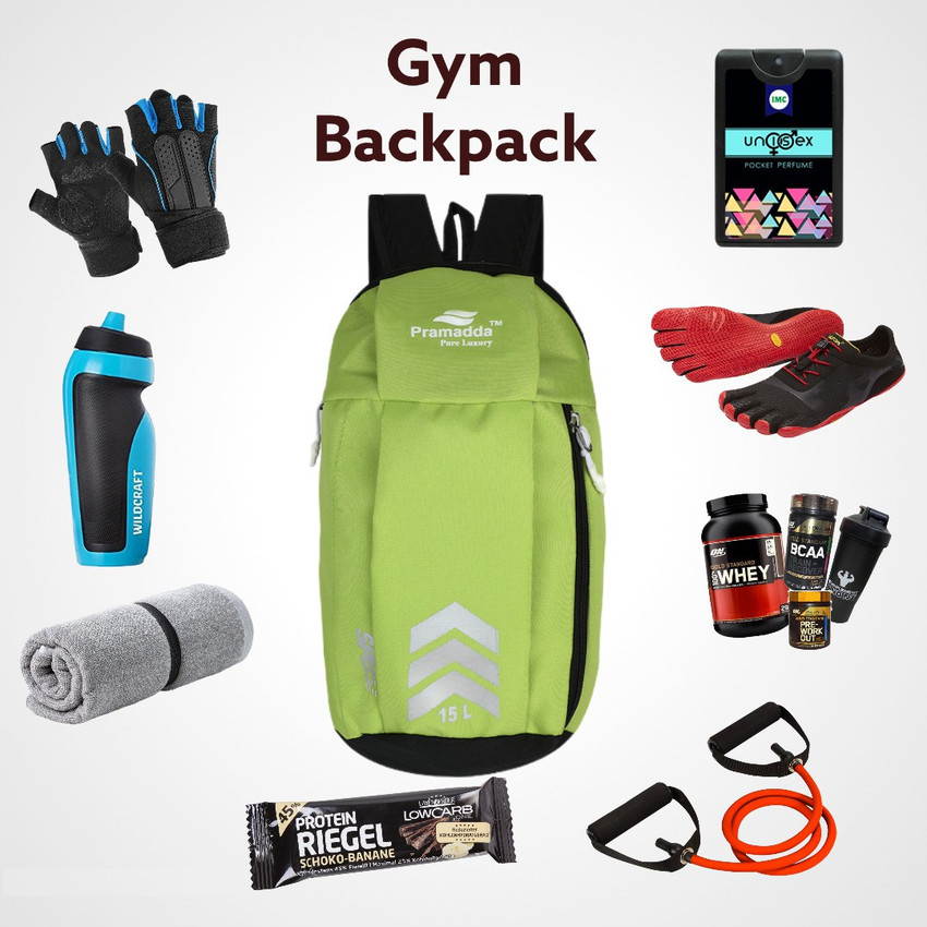 Gym work store bag combo