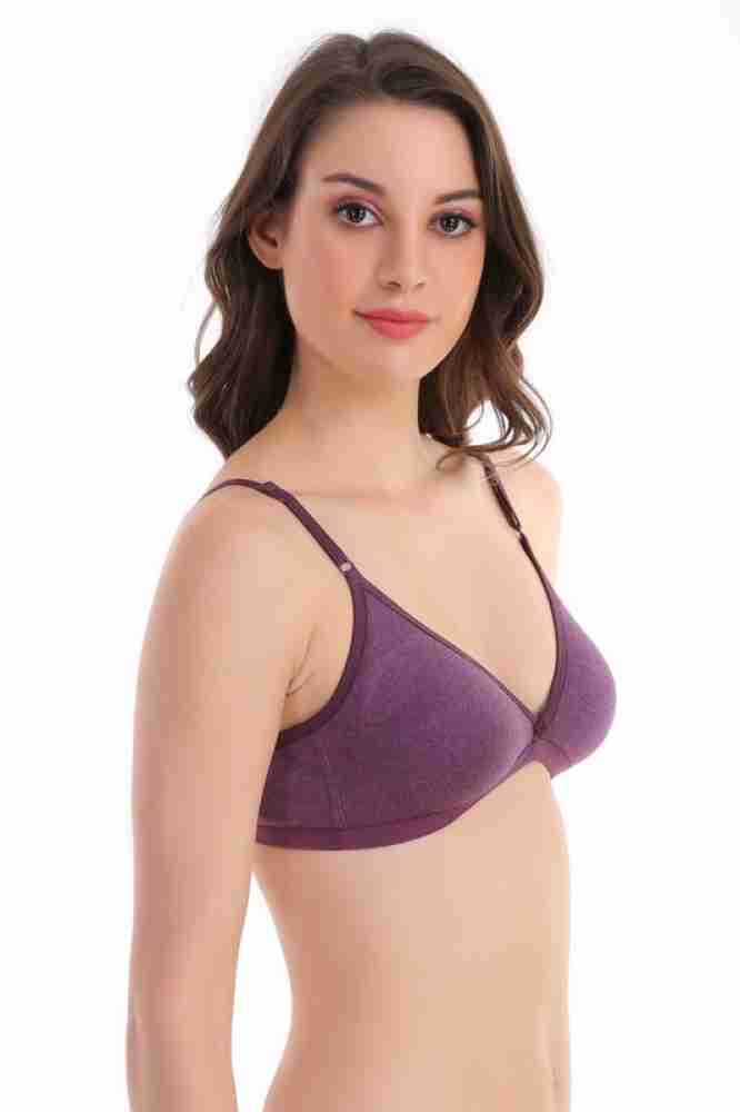  Pooja Ragenee Cotton Moulded Sports Bra For Pack Of 2 / Comfy  Women