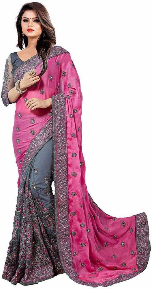 Buy Arohi Designer Self Design Embroidered Temple Border