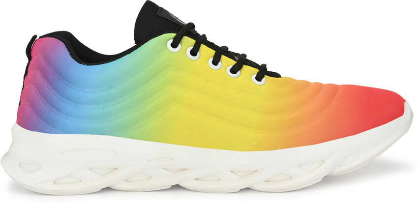 Rainbow colour clearance shoes