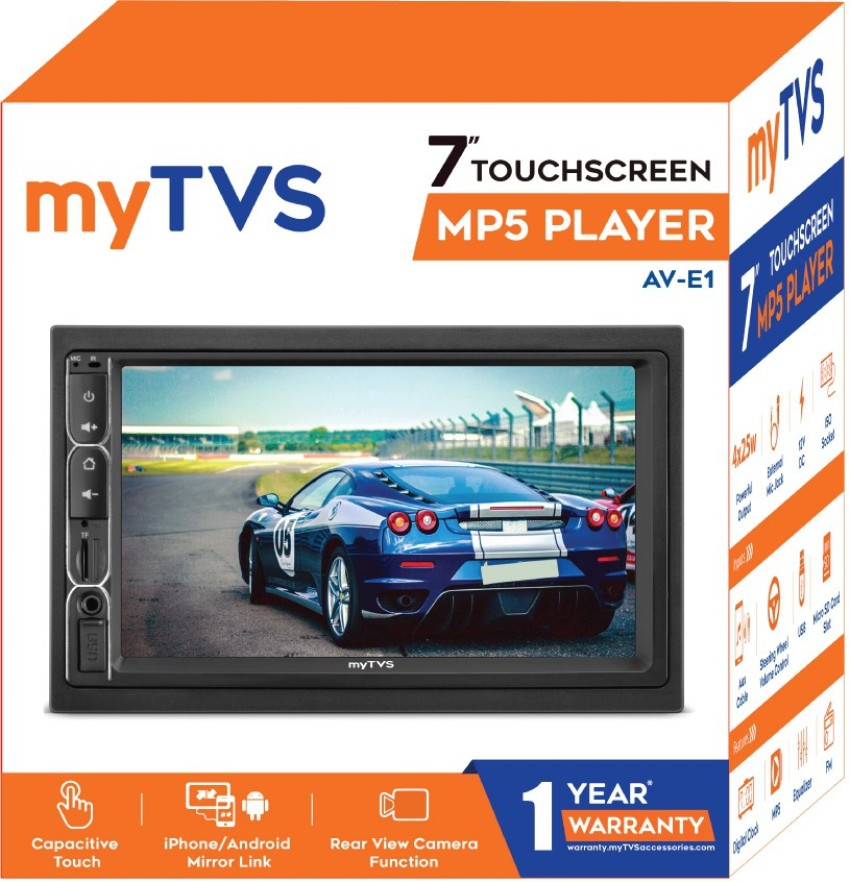 Front camera installation on car, mytvs car double din touch screen stereo  player