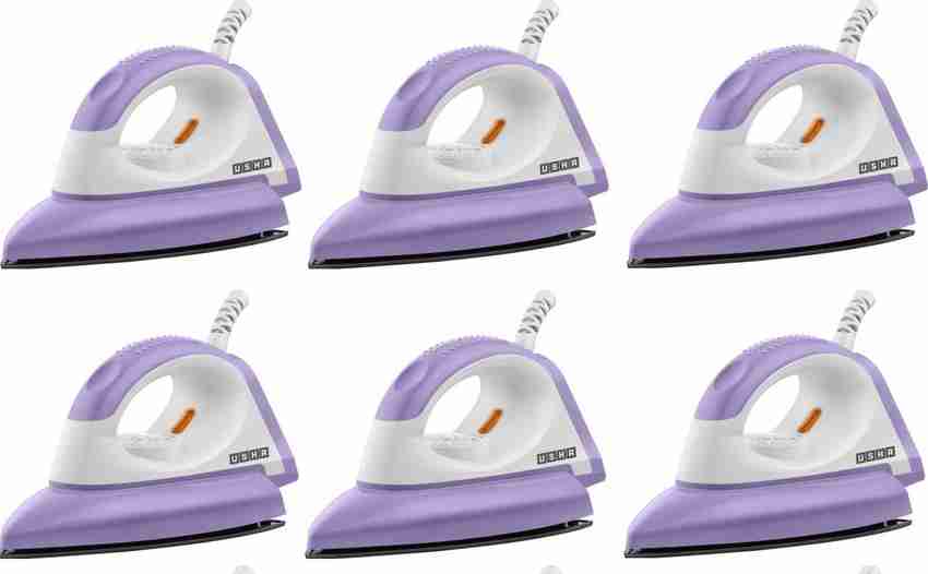 USHA Armour AR1100WB pack of 6 1100 W Dry Iron Price in India