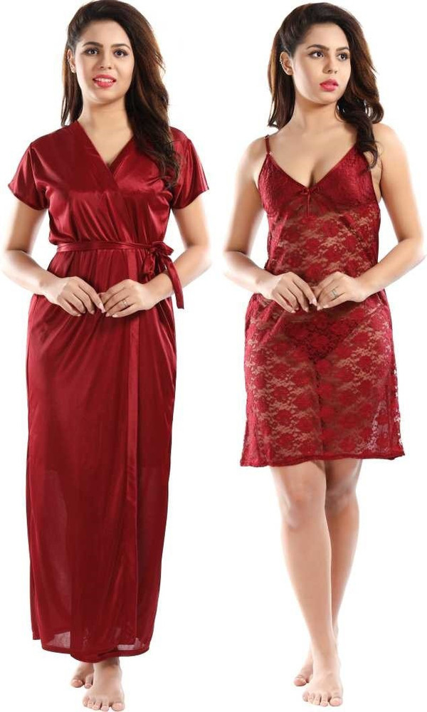 Transparent sales nighty flipkart