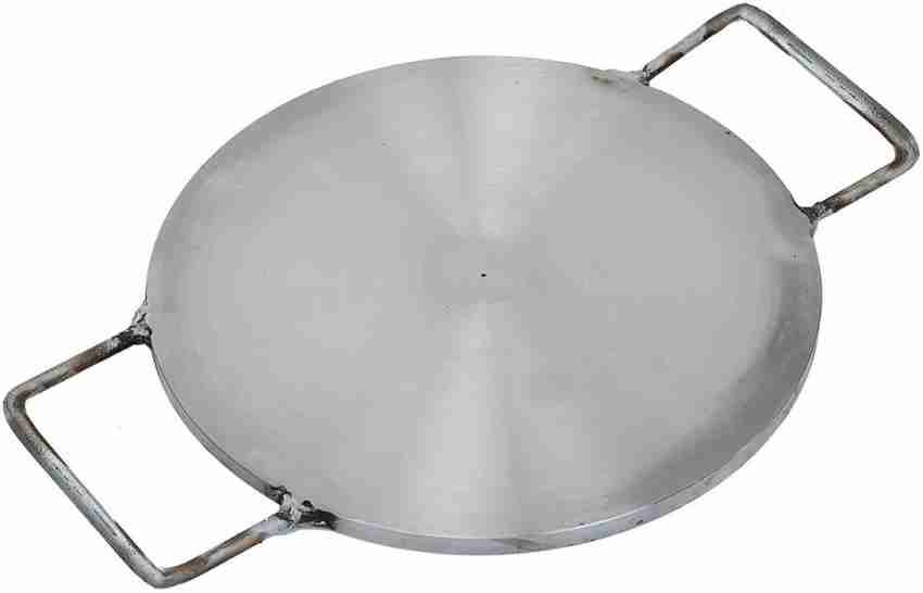  MyNAKSHA cast Iron Dosa Tawa/ Iron Dosa Kallu Cookware/Large  Size Dosa Iron Tawa - 32cm Dia 5 mm Thickness: Home & Kitchen