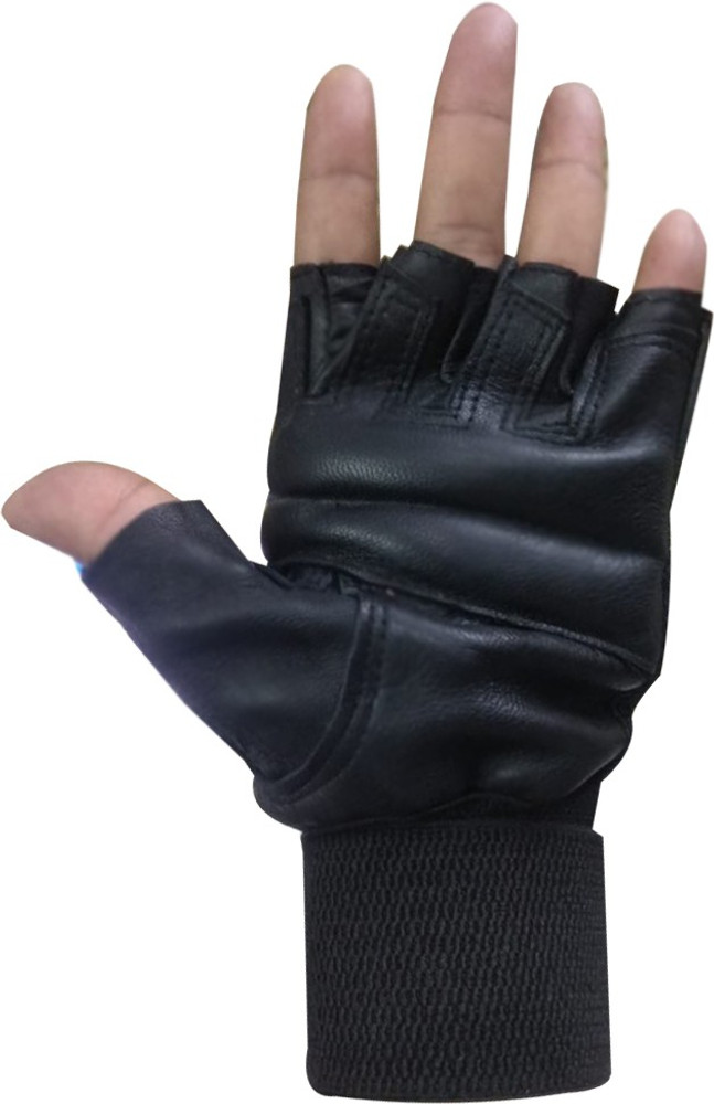 Half cut 2025 leather gloves
