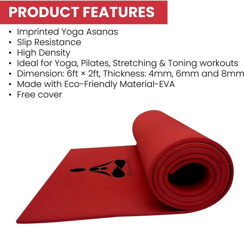 Stag yoga mat hotsell 12mm