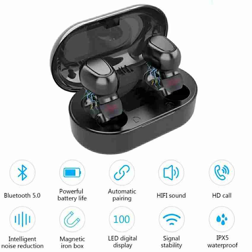 GLAMPANDA TWS Earbuds L21 Bluetooth Wireless Headphones Sports