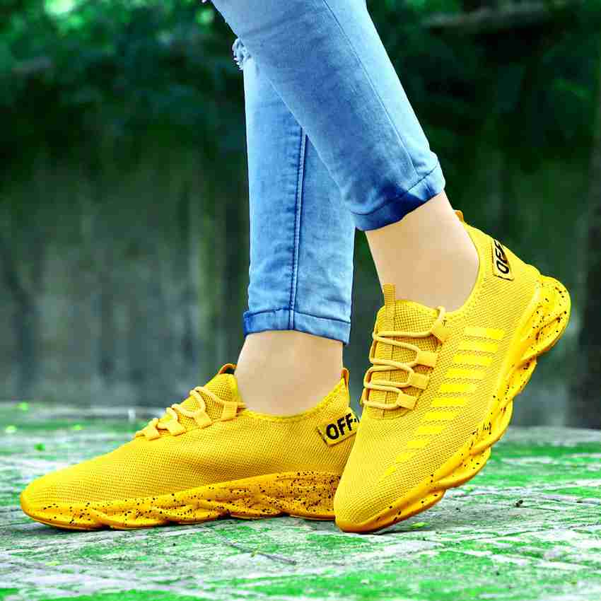 Yellow colour online shoes for men