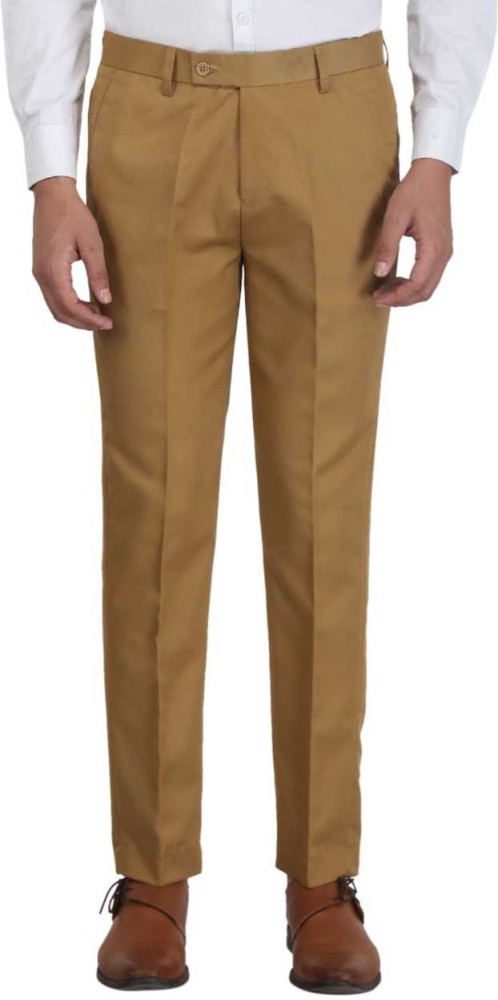 Plain Regular Formal Trousers For Men Size Medium