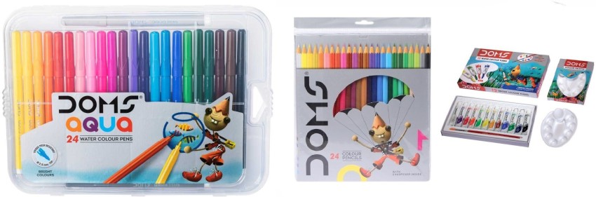 12 Aqua Water Colour Pens – Mr Pencil