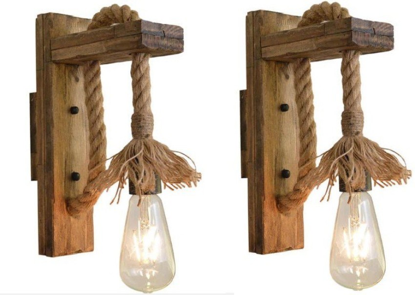 Wooden on sale fancy light