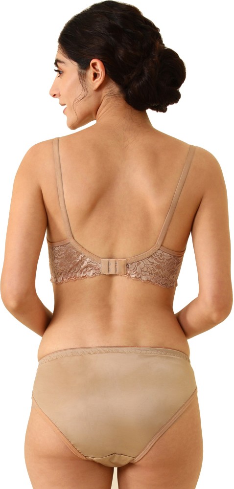 Buy Samvar Lingerie Set Net Bra Panties Set for Women, Honeymoon Bra Panty  Set