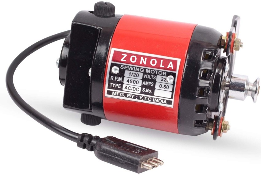 Zonola Sewing Machine moto Copper winding DC Brushed Motor Price in India -  Buy Zonola Sewing Machine moto Copper winding DC Brushed Motor online at