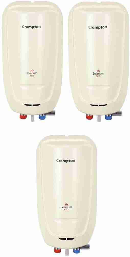 Crompton 3 L Instant Water Geyser (Solarium Neo Pack of 3, Ivory) Price in  India - Buy Crompton 3 L Instant Water Geyser (Solarium Neo Pack of 3,  Ivory) online at Flipkart.com