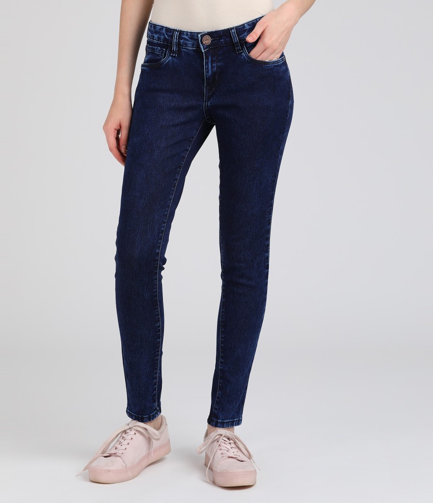 Tokyo Talkies Skinny Women Blue Jeans - Buy Tokyo Talkies Skinny Women Blue  Jeans Online at Best Prices in India