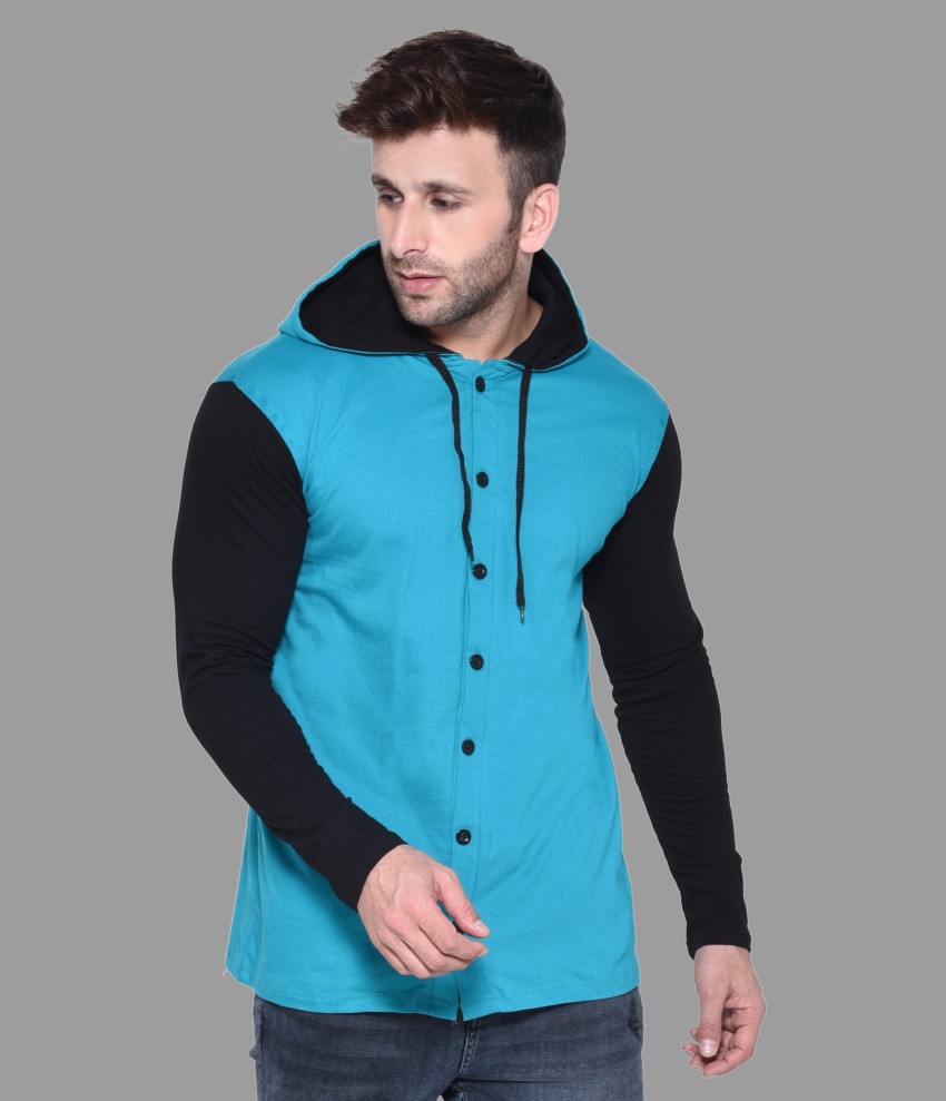 tfurnish Men Color Block Casual Light Blue, Black Shirt Buy tfurnish Men  Color Block Casual Light Blue, Black Shirt Online at Best Prices in India 