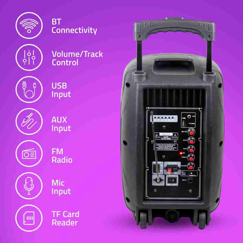 Artis bt908 sale wireless trolley speaker