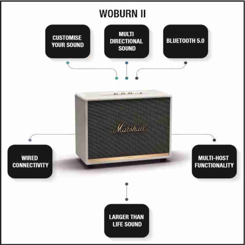 Buy Marshall Woburn II 130 W Bluetooth Speaker Online from