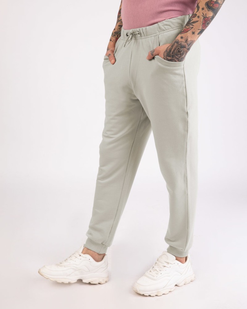 Buy Women's Grey Slim Fit Joggers Online at Bewakoof