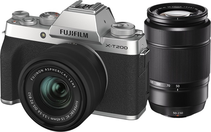 FUJIFILM X Series X-T200 Mirrorless Camera Body with 15-45 mm + 50