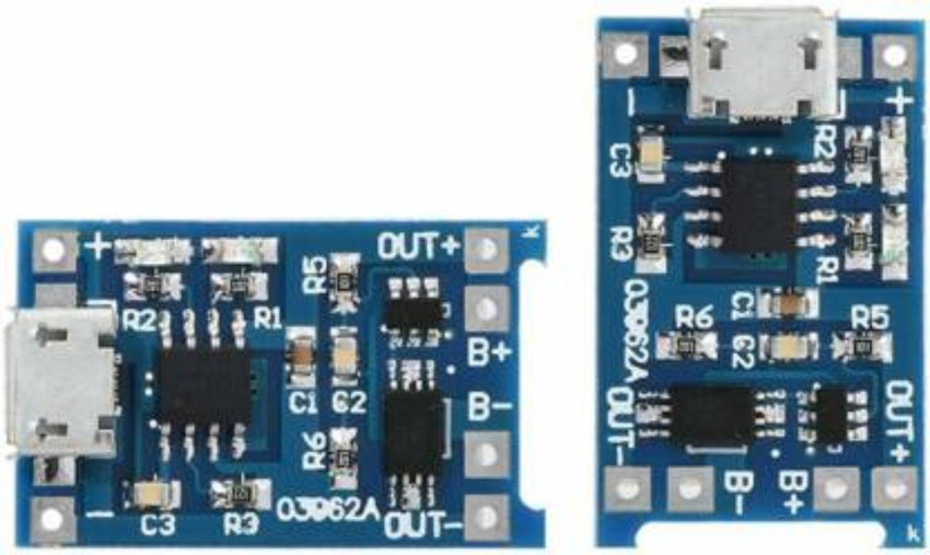 TP4056A Li-ion Battery Charging/Discharging Module Pinout,, 47% OFF