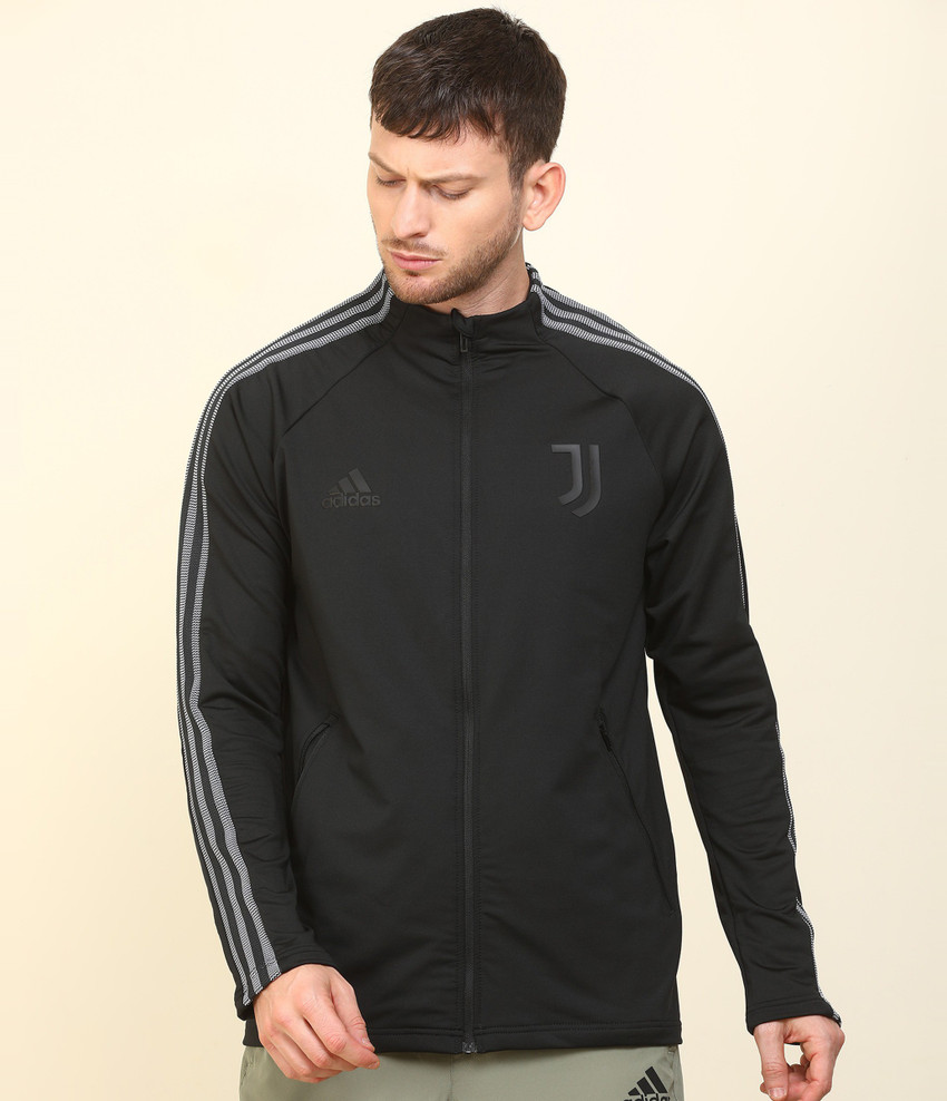 ADIDAS Full Sleeve Striped Men Jacket Buy ADIDAS Full Sleeve