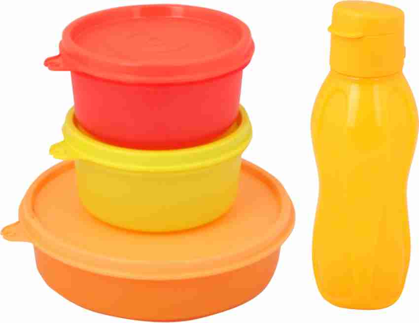 Tupperware Tup Tiffin 550ml Container Lunch Box Set (4) Suitable Hot & Cold  Food