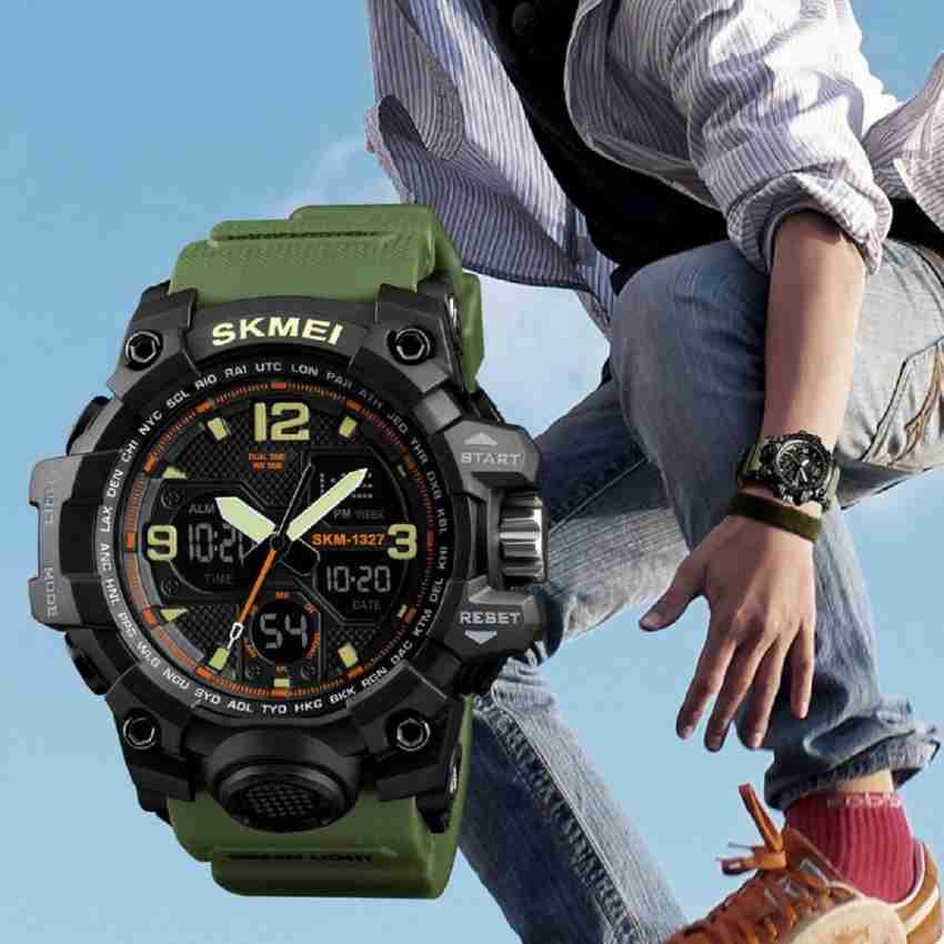 Skmei analog digital watch sales price