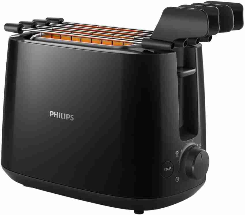 PHILIPS HD2583/90 (882258390280) 600 W Pop Up Toaster Price in India - Buy PHILIPS  HD2583/90 (882258390280) 600 W Pop Up Toaster Online at