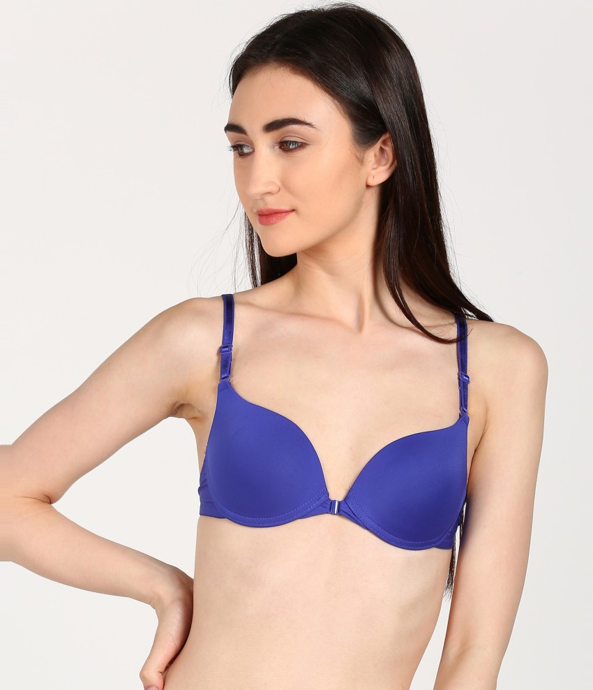 PrivateLifes Women Push-up Heavily Padded Bra - Buy Blue PrivateLifes Women  Push-up Heavily Padded Bra Online at Best Prices in India