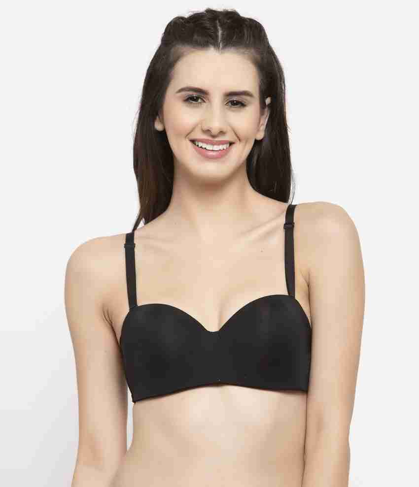 Buy Quttos Women T-Shirt Lightly Padded Bra Online at Best Prices