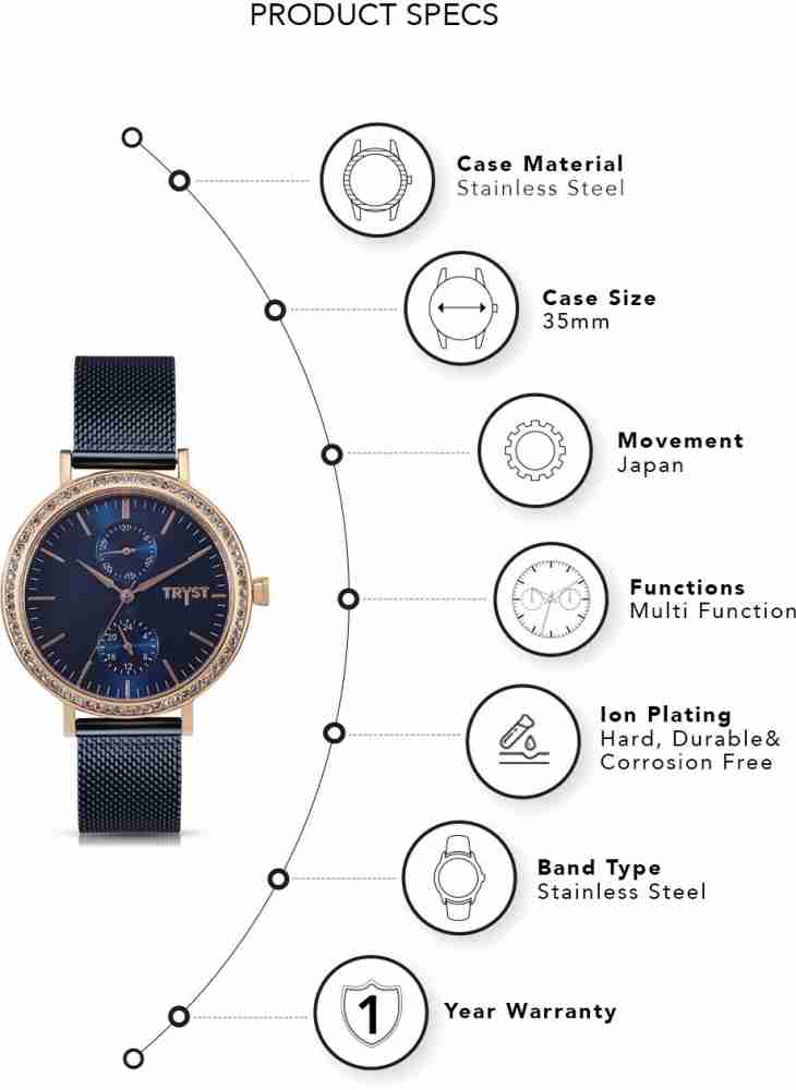 Tryst watches by online fossil