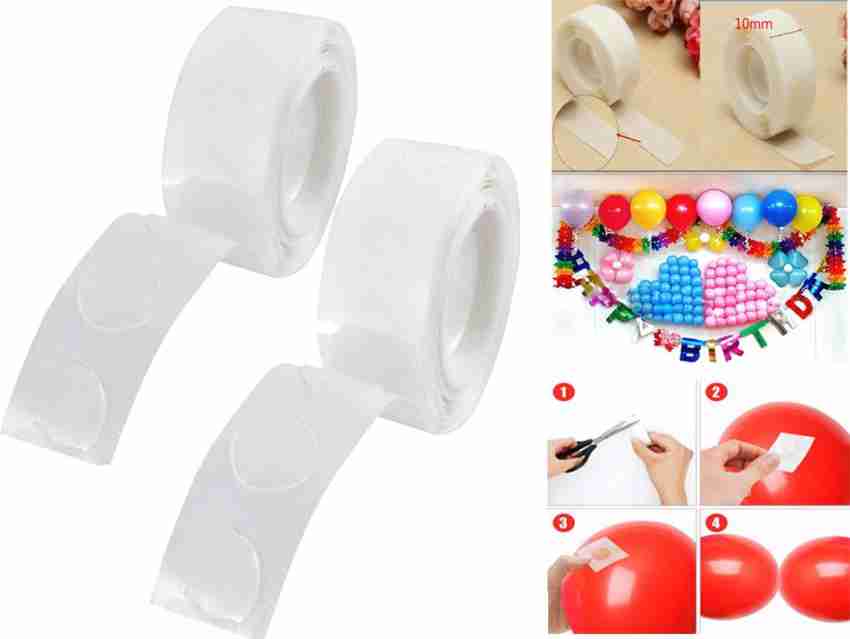 300 Pcs Dots Party Balloon Glue Dots / Sticky Dots Permanent Adhesive  Balloon Glue for Balloon