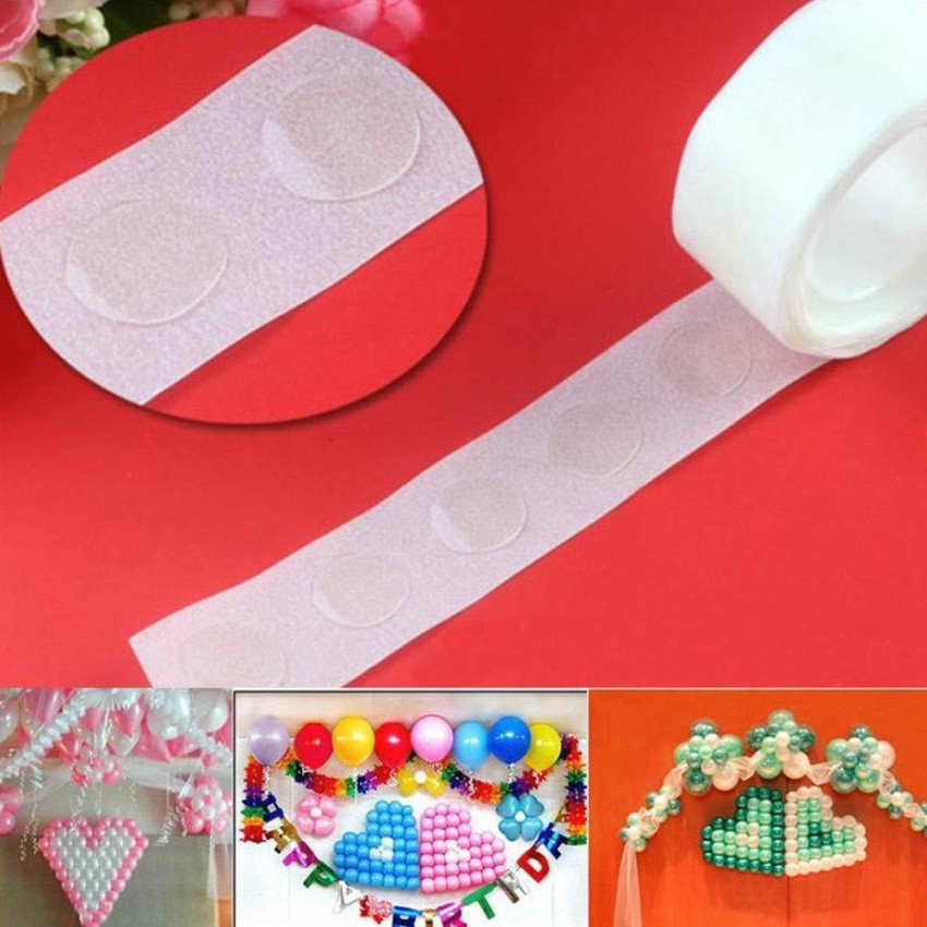 Futurekart Balloon Glue Point for Decoration 200 Pieces Adhesive Price in  India - Buy Futurekart Balloon Glue Point for Decoration 200 Pieces  Adhesive online at