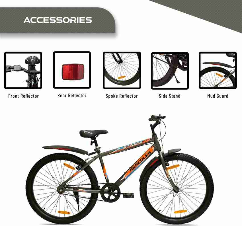 HERCULES Storm 2.0 26 T Road Cycle Price in India Buy HERCULES Storm 2.0 26 T Road Cycle online at Flipkart