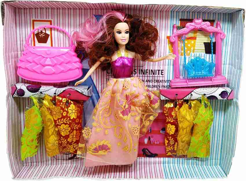 Barbie dress flipkart hot sale
