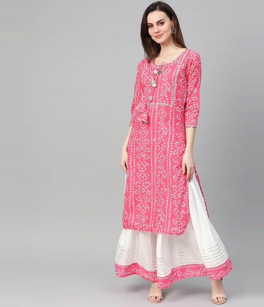 Flipkart kurtis with clearance palazzo